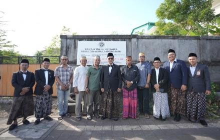 Menhaj Tinjau Lahan Asrama Haji Bali, Percepat Penguatan Layanan Jamaah di Pulau Dewata (FOTO:Dok Laman Kemenhaj)