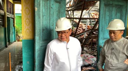 Pramono Alokasikan Rp249 Miliar untuk Bangun Empat Sekolah Rusak di 2026. (Foto: Danandaya Arya Putra/iNews Media Group)