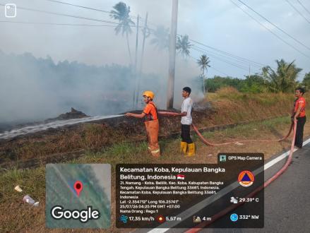 Karhutla dan Tanah Longsor Dominasi Bencana di Tanah Air dalam Dua Hari Terakhir. (Foto: BNPB)