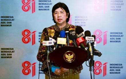 Pejabat Sementara (Pjs) Gubernur BI, Destry Damayanti menegaskan dirinya hanya menjalankan tugas sesuai amanat undang-undang. (Foto: iNews Media/Binti Mufarida)