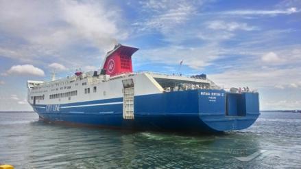 Insiden Kapal Terbakar, Komisi V DPR Minta Kemenhub Evaluasi Standar Pengawasan Pelayaran. (Foto: Vessel Finder)