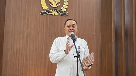 Mensesneg: Belum Ada Rencana Reshuffle Kabinet, Prioritas Isi Jabatan Kosong. (Foto Achmad/IMG)
