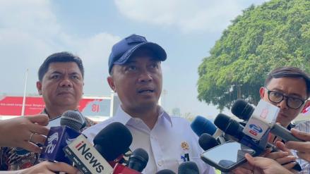 Pepres Ojol Hampir Final, Mensesneg: Sejumlah Formula Sedang Dilengkapi. (Foto: Binti Mufarida/iNews Media Group)