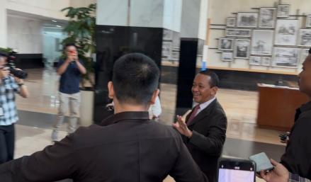Purbaya Terima Kunjungan Bahlil di Kemenkeu, Ini Bocoran yang Akan Dibahas. (Foto: Anggie Ariesta/iNews Media Group)