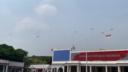 81 Pesawat dan Helikopter TNI Bakal Atraksi di Langit Jakarta saat HUT RI (FOTO:Dok Ist)
