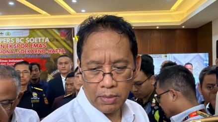 Purbaya Tambah Anggaran Operasional Bea Cukai Rp1 Miliar untuk Buru Penyelundupan. (Foto: Anggie Ariesta/iNews Media Group)