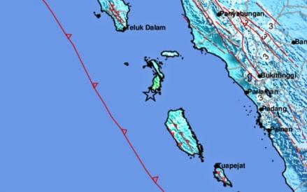 Gempa Magnitudo 6,1 Guncang Nias Sumut, Tidak Berpotensi Tsunami 
