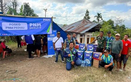 Dari Posko ke Posko, PNM Terus Bergerak Dampingi Warga Terdampak Gempa NTT