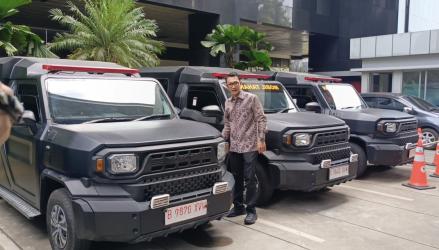 KPK Punya Mobil Tahanan Baru, Begini Spesifikasi dan Tampilannya. (Foto: MNC Media)