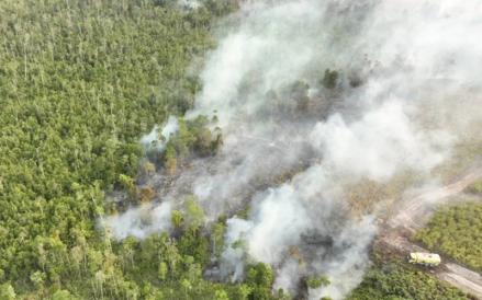 Kemenhub menerbitkan 35 izin khusus penggunaan pesawat asing untuk mendukung penanganan kebakaran hutan dan lahan di Indonesia. (Foto: iNews Media Group)