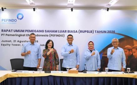 PEFINDO resmi mengumumkan perubahan susunan jajaran anggota direksi dengan mengangkat Ignatius Girendroheru sebagai Direktur Utama. (Foto: Ist)