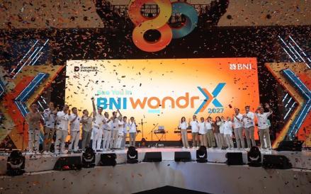 PT Bank Negara Indonesia (Persero) Tbk atau BNI menutup gelaran BNI wondrX 2026 setelah berlangsung selama tiga hari pada 21–23 Agustus 2026. (Foto: Ist)