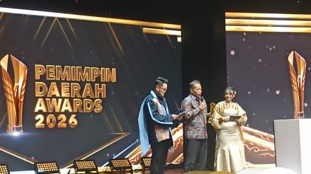 Pemimpin Daerah Awards 2026, Menkop Tekankan Peran Vital Pemda Sukseskan Kopdes Merah Putih. (Foto Rohman/IMG)