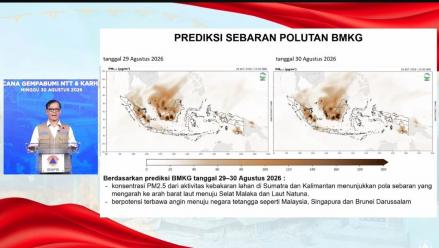 BNPB: Polutan Karhutla di Sumatera dan Kalimantan Berpotensi Menyebar ke Negara Tetangga. (Foto: iNews Media Group)