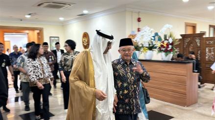 Perkuat Kerja Sama, Menteri Pendidikan Arab Kunjungi Mendikdasmen dan Mendikti Saintek. (Foto: iNews Media Group)