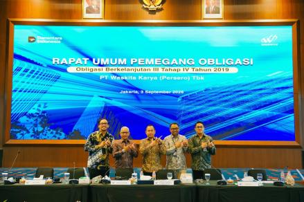 WSKT Rampungkan Restrukturisasi Utang Obligasi, Suspensi Saham Berpeluang Dicabut. (Foto: Iqbal Dwi Purnama/iNews Media Group)