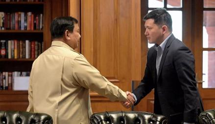 Prabowo dan Dubes AS untuk ASEAN Bertemu di Hambalang, Bahas Apa? (FOTO:Dok BPMI Setpres)