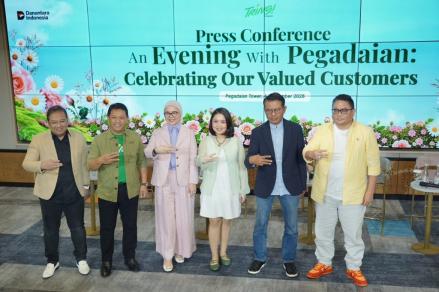Pegadaian Hadirkan “An Evening with Pegadaian” dan Semangat “Tenang Saja” Bersama Tring!. Foto: Pegadaian.