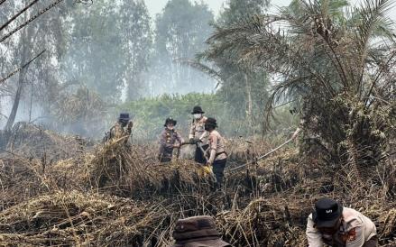 Polri Terjunkan 322 Personel ke Sumatera dan Kalimantan untuk Perkuat Cegah Karhutla