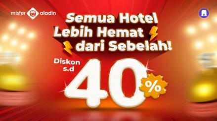 Booking Hotel Dalam dan Luar Negeri Lebih Hemat: Diskon hingga 40 Persen. (Foto: iNews Media Group)
