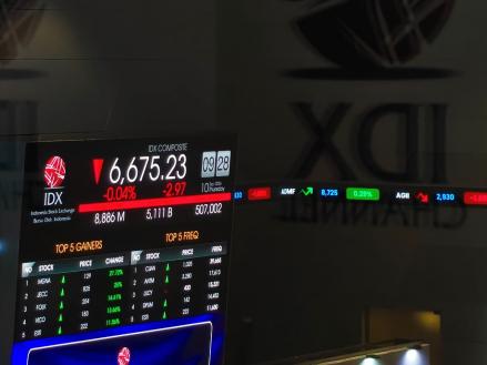 IHSG Turun Lebih dari 1 Persen, Dua Bank Besar Jadi Pemberat Utama. (Foto: MNC Media)