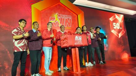 Goodie Bag Alfamart Run 2026 Capai 50 Kg, Ini yang Dibawa Pulang 5.000 Pelari. (Foto: Doc Alfamart)