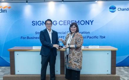 PT Chandra Asri Pacific Tbk (TPIA) menggandeng PT Bank Mandiri (Persero) Tbk (BMRI) dalam mendukung ekosistem industri petrokimia nasional. (Foto: Ist)