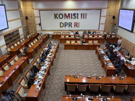 Komisi III DPR Pastikan RUU Perampasan Aset Akan Tetap Dimaksimalkan saat Reses. (Foto: MNC Media)