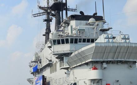 Resmi Jadi Kapal Induk RI, ITS Giuseppe Garibaldi Berganti Nama Jadi KRI Sriwijaya