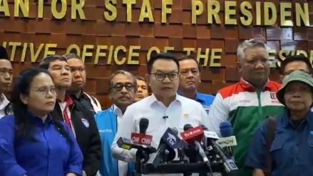 KSP Dudung Imbau Buruh Jaga Kondusivitas Aksi Demo Hari Ini. (Foto Felldy/IMG)