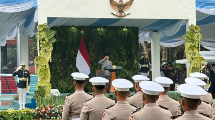 Peringati Hari Kesaktian Pancasila, Prabowo Ajak Kenang Jasa Pejuang dan Pahlawan Revolusi. (Foto: Binti Mufarida/iNews Media Group)