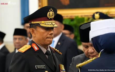 Dampingi Jenderal Suyudi, Komjen Wahyu Hadiningrat Jabat Wakapolri