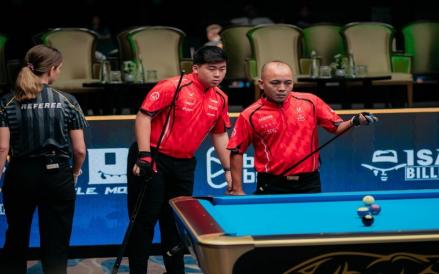 Indonesia Cetak Sejarah, Albert Januarta - Irsal Nasution Tembus Semifinal Kejuaraan Dunia Biliar.