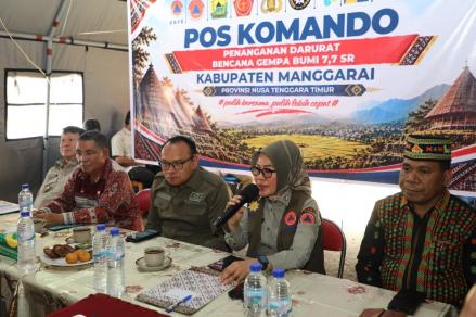Respons BNPB Soal Temuan Ombudsman Terkait Penanganan Pascagempa M7,7 NTT. (Foto: BNPB)