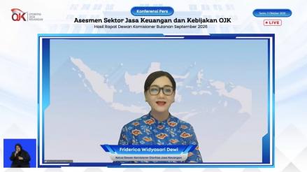 OJK Sebut Sektor Jasa Keuangan Nasional Stabil di Tengah Ancaman Era Higher for Longer. (Foto Tangkapan Layar Zoom)