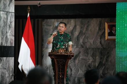 Pakai Skema Swakelola, Kasad Klaim Pembangunan Jembatan oleh TNI Bisa Lebih Murah. (Foto: iNews Media Group)