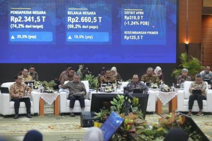 Kemenkeu Amankan Pembiayaan APBN 2026: Andalkan SBN hingga Opsi Pinjaman USD1,8 Miliar. (Foto: Arif Julianto/iNews Media Group)