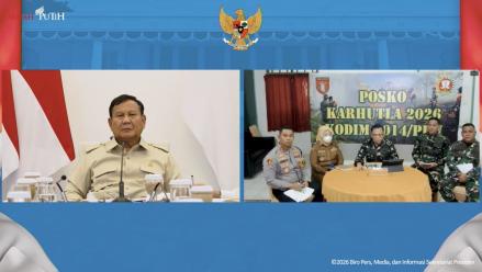 Tangani Karhutla di Tanjung Puting, Prabowo Kirim 200 Pompa Air Senilai Rp2 Miliar (FOTO:Dok Ist)