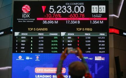 IHSG Turun, DPR Minta Reformasi Transparansi Pasar Modal (Foto: Aldhi Candra Setiawan/IMG)