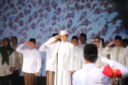 Hari Santri Nasional, Pemerintah Amanatkan Santri untuk Terus Mengabdi Bagi Indonesia (FOTO:Dok BPMI Setpres)