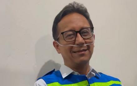 Menkes Budi Buka Suara Terkait Fotonya Pakai Tabung Oksigen saat Kunjungi Kalteng