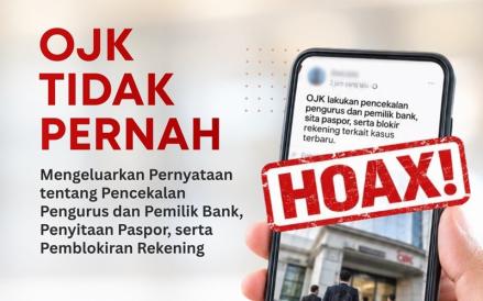 Bantah Pernyataan Jusuf Hamka, OJK: Waspadai Penipuan. (Foto Istimewa)