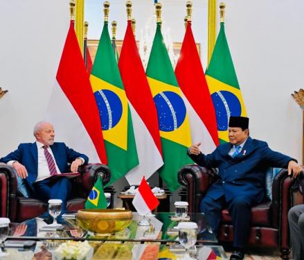 Prabowo Ucapkan Selamat atas Kemenangan Lula da Silva di Pilpres Brasil (FOTO:Dok Ist)