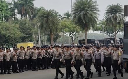 Ditlantas Polda Metro Siagakan 1.000 Personel Amankan Jalannya Demonstrasi di Jakarta (FOTO:Dok Ist)