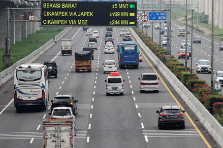 Evaluasi Mudik Lebaran 2022, Ruas Tol Jawa Jadi Primadona. (Foto: MNC Media)