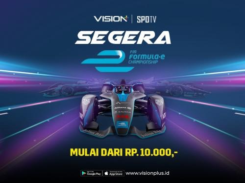 Mulai Tayang Besok! Saksikan Semua Seri Formula E FIA 2021-22 Live di Vision+