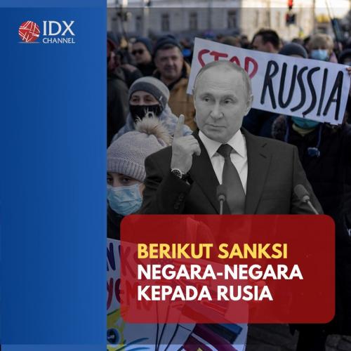 Berikut Sanksi Negara-Negara Kepada Rusia