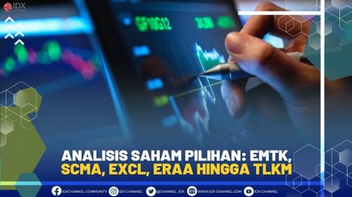 Analisis Saham Pilihan Emtk Scma Excl Eraa Hingga Tlkm