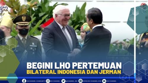 BEGINI LHO PERTEMUAN BILATERAL INDONESIA DAN JERMAN
