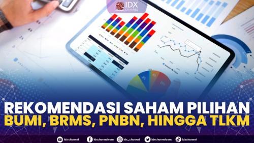 Rekomendasi Saham Pilihan: BUMI, BRMS, PNBN, Hingga TLKM